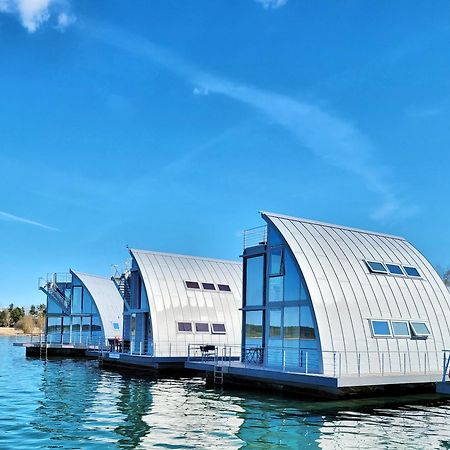 schwimmende Ferienwohnung Sundowner Elsterheide Exterior foto